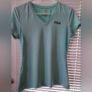 Fila Women's Short Sleeve Tee - Light Blue